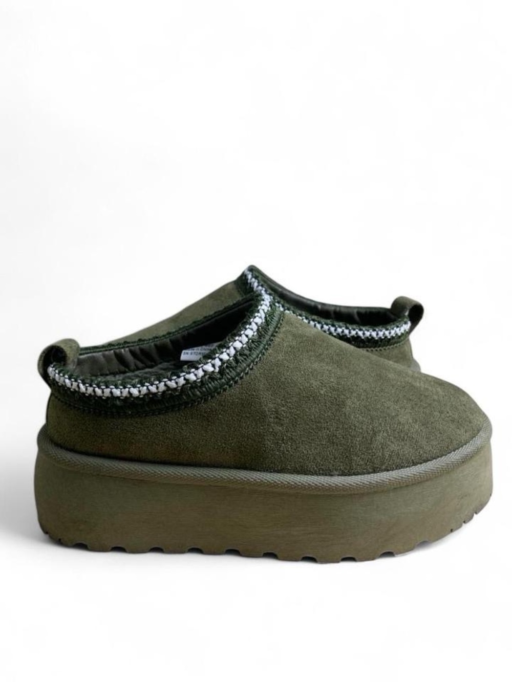 Chunky Platform Olivia & Kate Faux Fur Lining Slip Ons